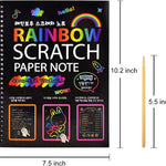 Rainbow ScratchBook para niños