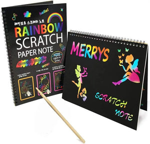 Rainbow ScratchBook para niños