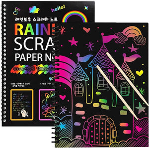 Rainbow ScratchBook para niños